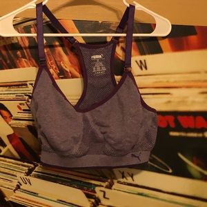 PUMA BRAND WOMENS SPORTS BRA XL NEVER WORN NO TAGS